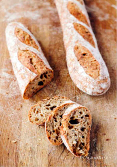 multigrain baguette